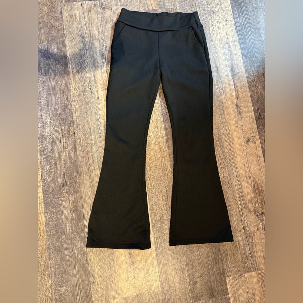 Black Lined Activewear Leggings